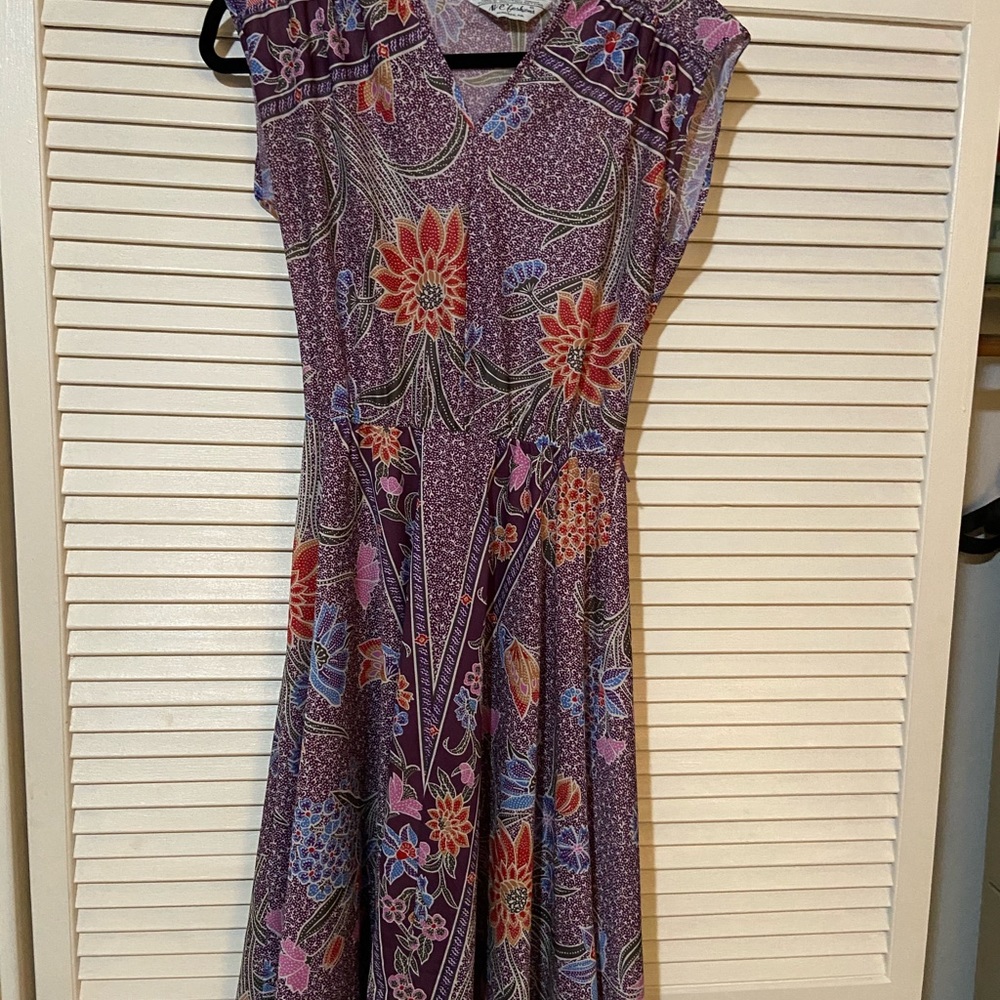 Vintage batik style dress.